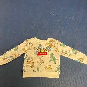 Disney Toy Story Cream Sweatshirt with Colorful Characters